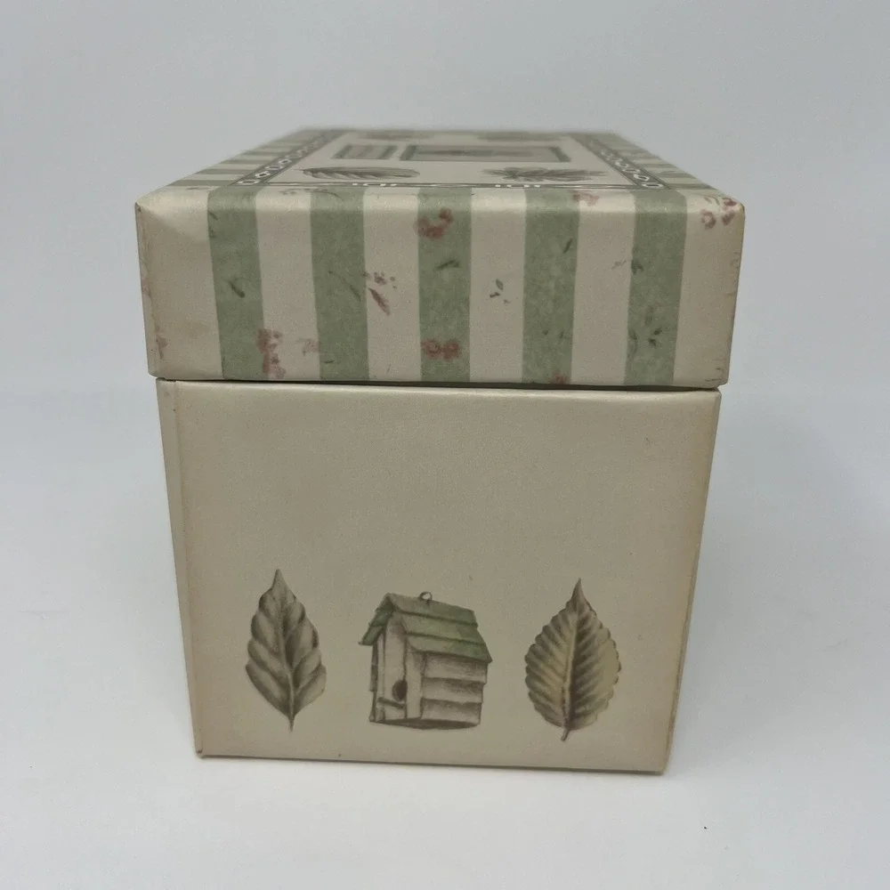 Pfaltzgraff Naturewood Recipe Box 38 Branded Recipe‎ Cards 12 Separator Cards